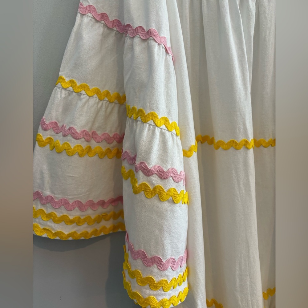 Lisa Marie Fernandez x Target Ric Rac Flare Dress Size Large - Picture 4 of 6